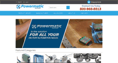 Desktop Screenshot of powermatic.net